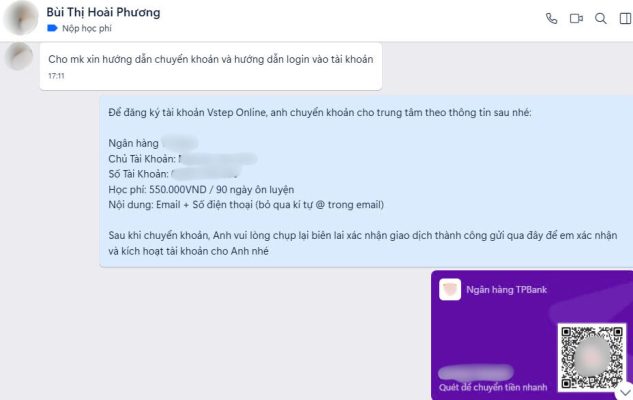 Thành Công Đỗ B2 Vstep Chỉ Với 550k Của Học Viên Hoài Phương Khoá học vstep online tại Vivian